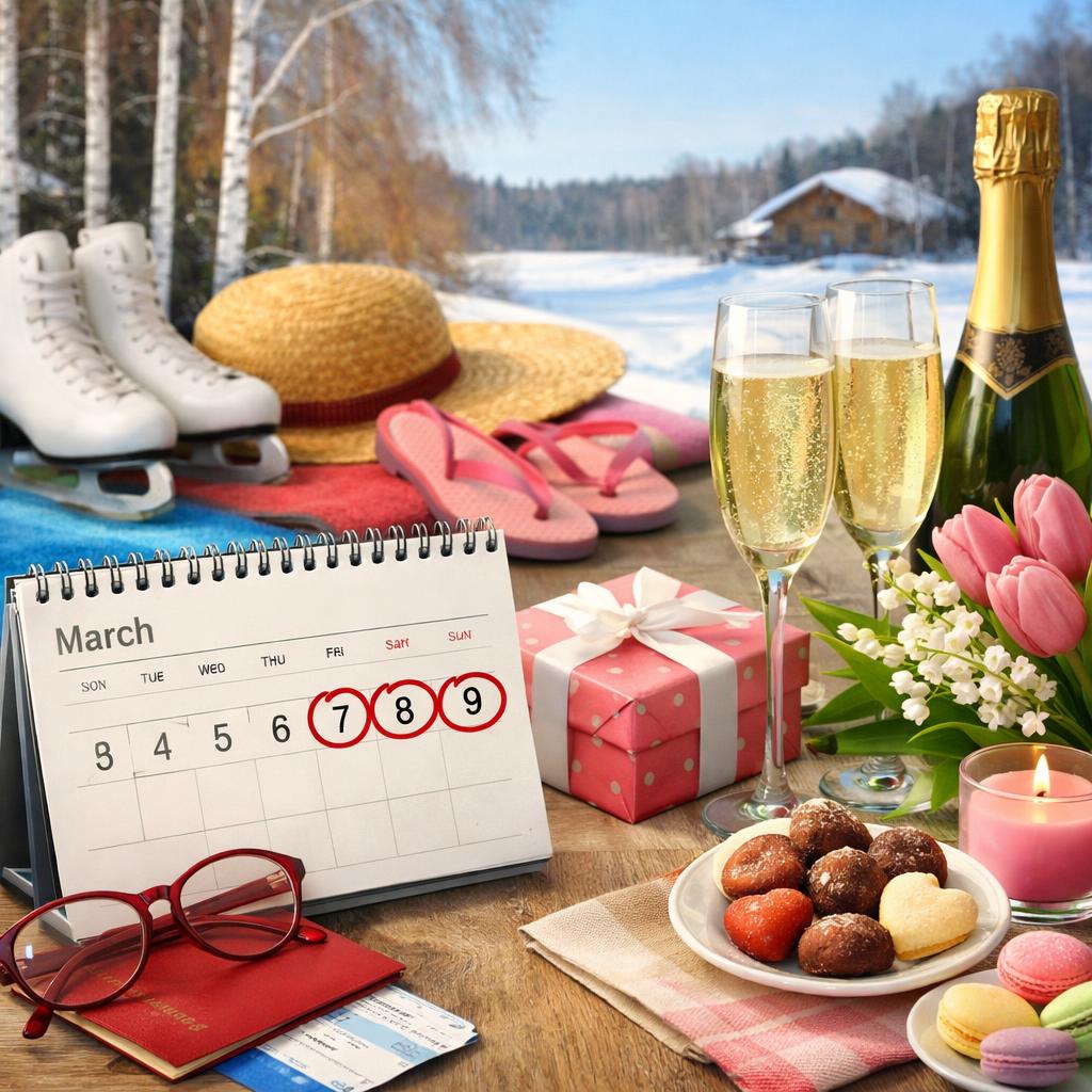 Как отдыхаем на 8 марта в 2016 году в России 