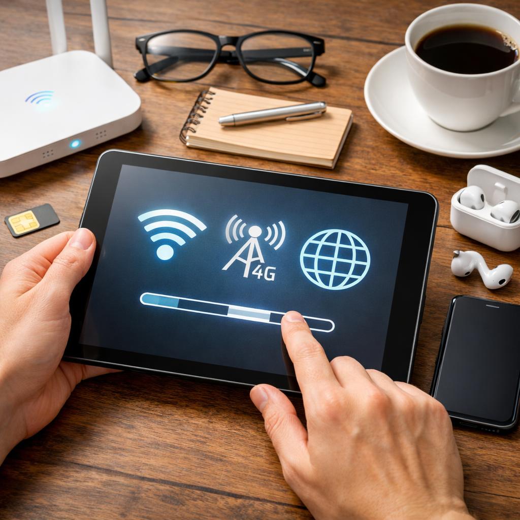 Как настроить интернет на планшете