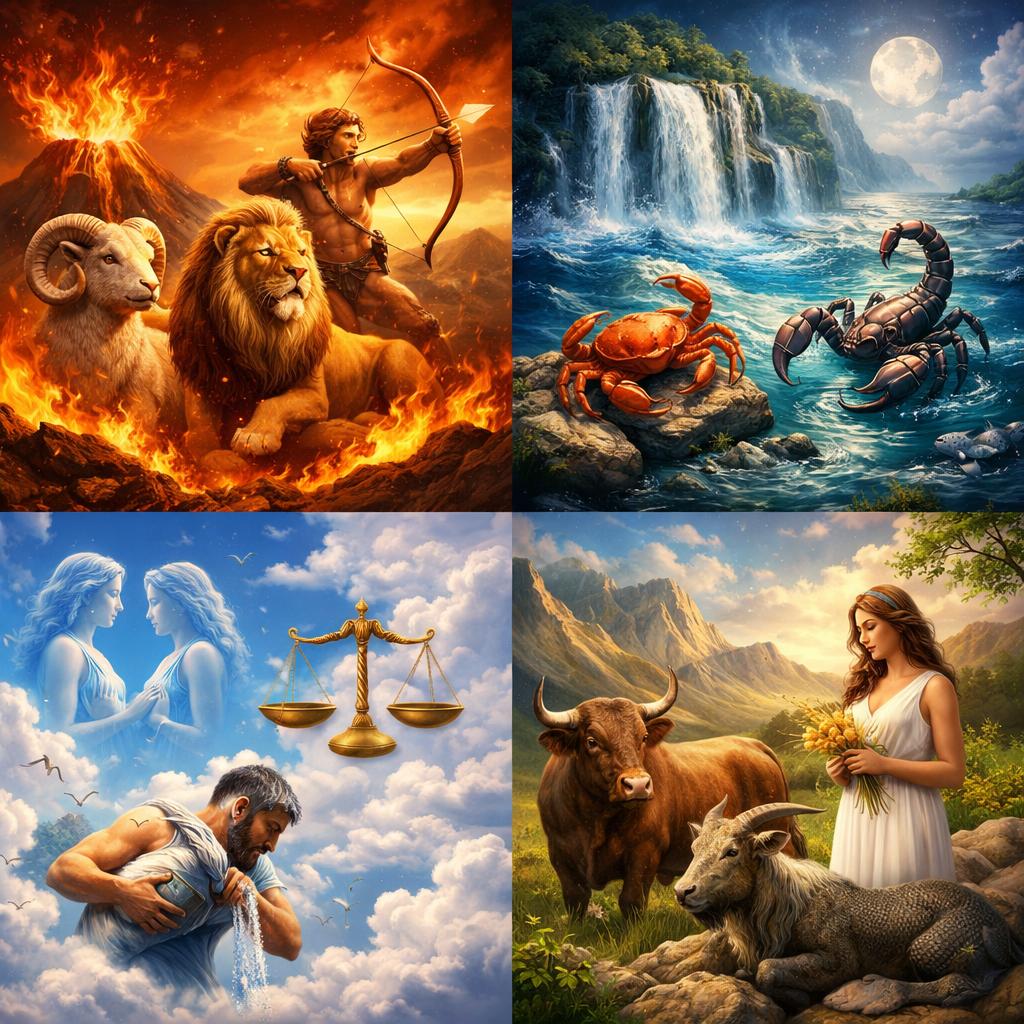 stihii znakov zodiaka