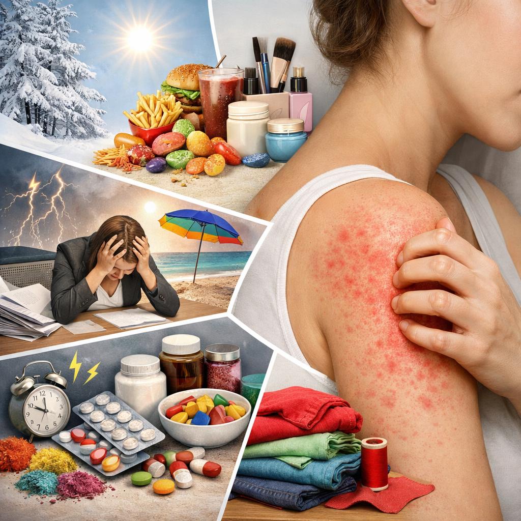 Как освободиться от аллергических дерматитов