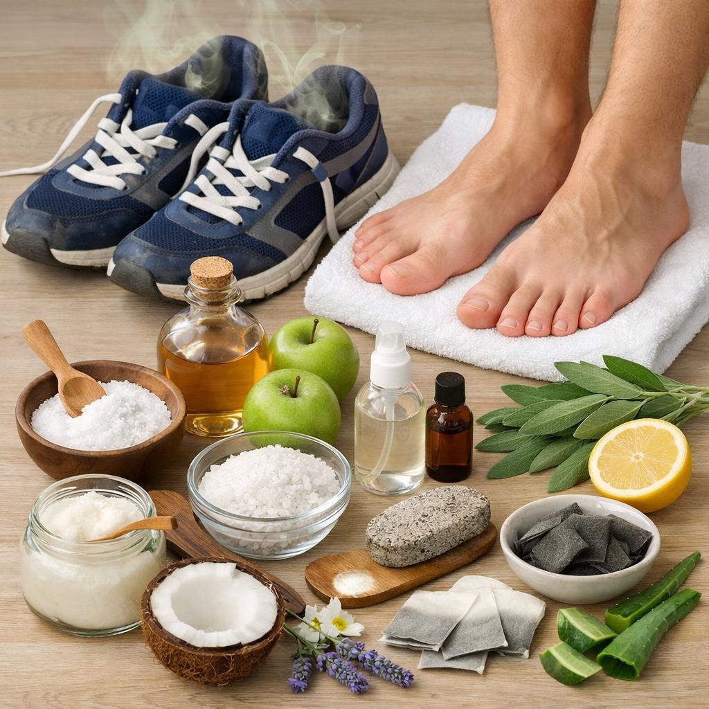 Домашние средства от запаха ног