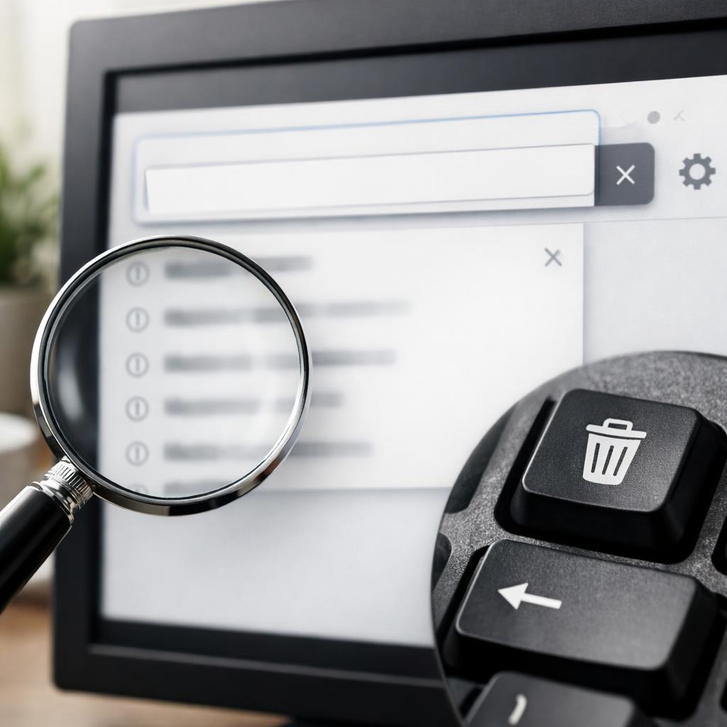 Вы можете удалить историю поиска в Яндексе