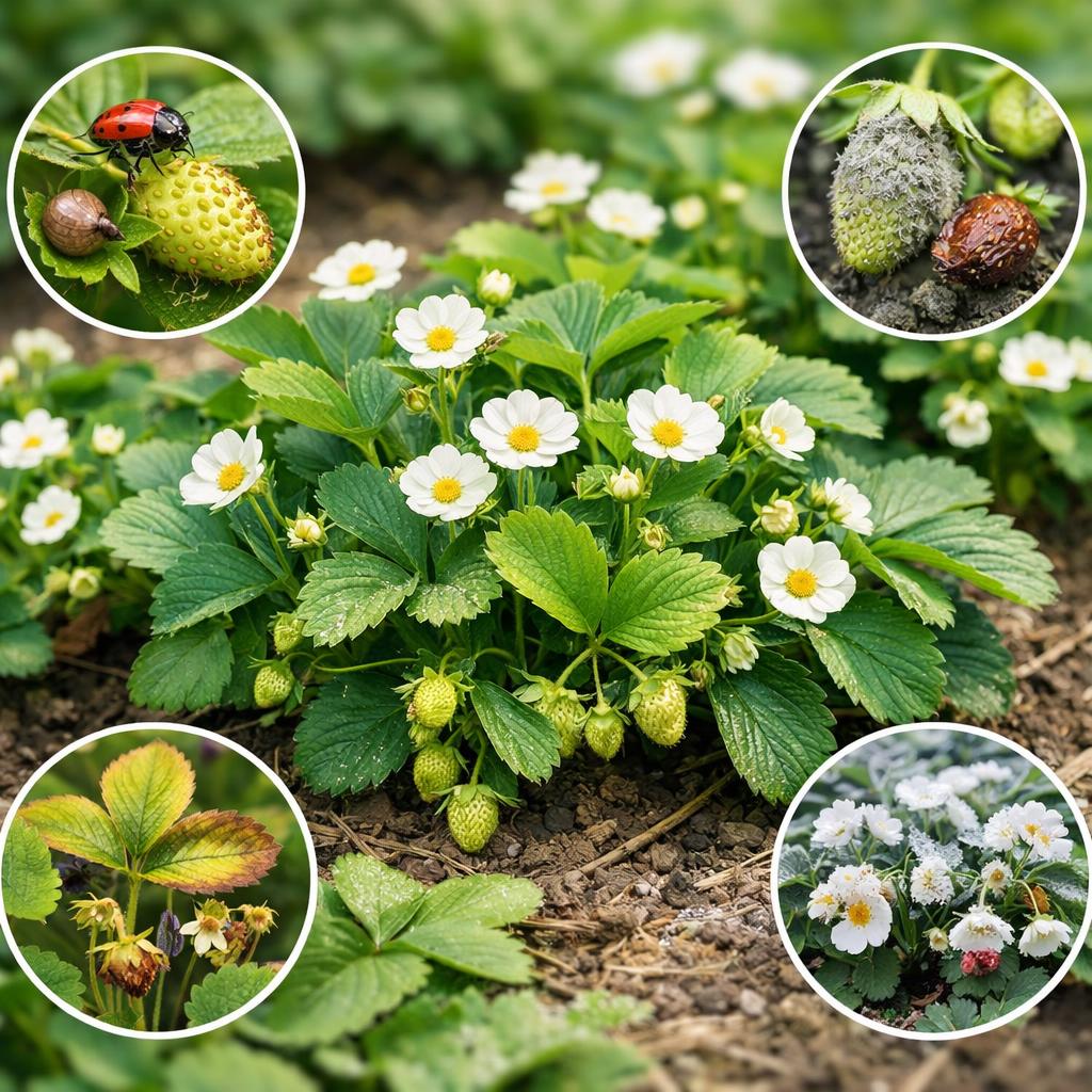 Почему клубника не плодоносит