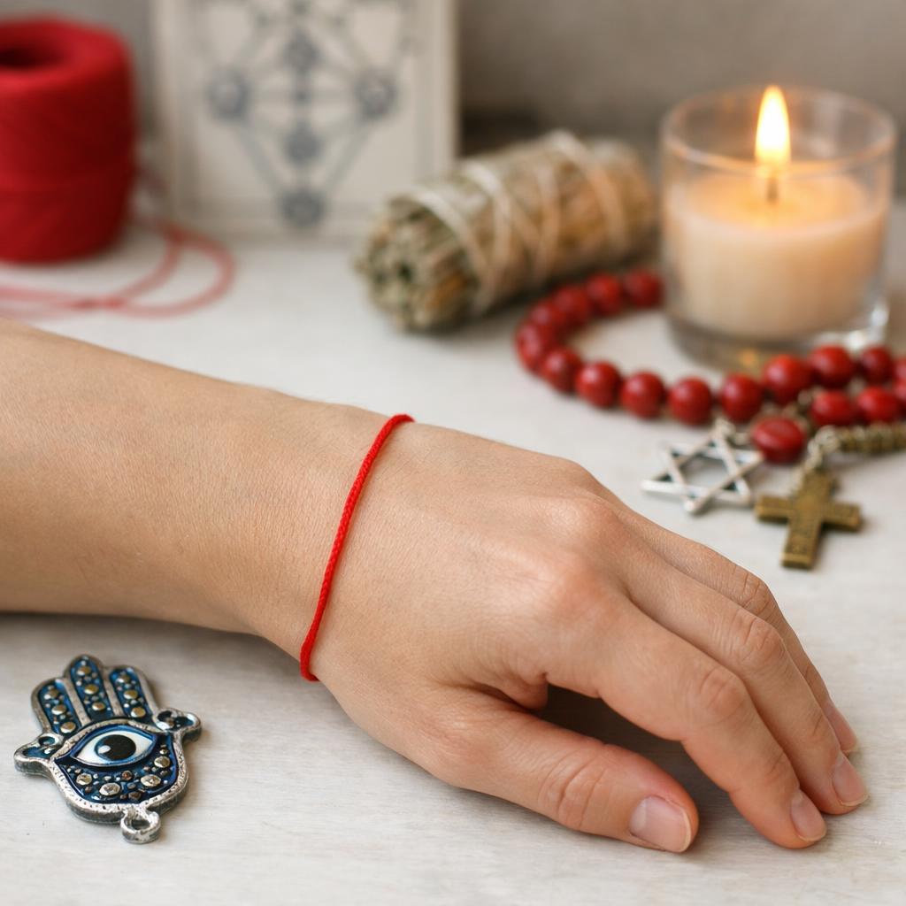 Что означает красная нить на запястье