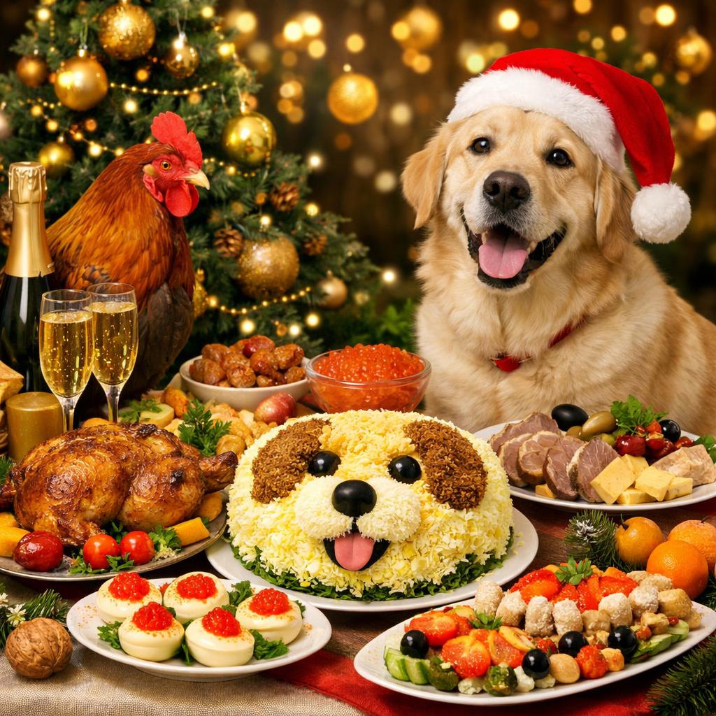 Что готовить на Новый год 2018 год Собаки?