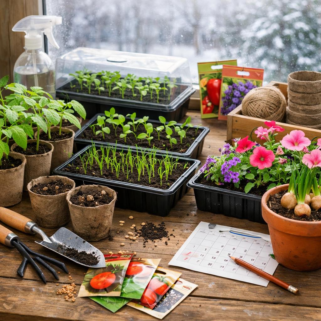 Что посадить в феврале на рассаду