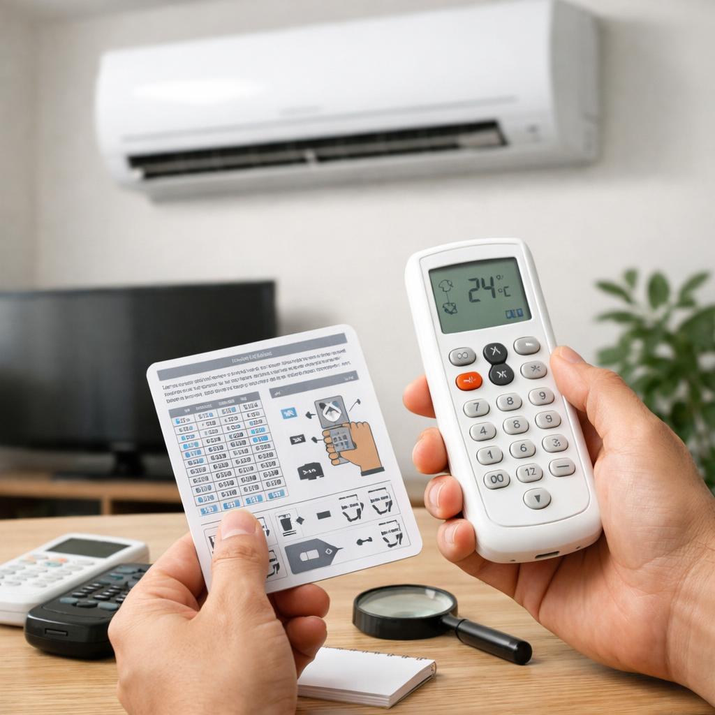 Как настроить универсальный пульт управления к кондиционеру Как настроить универсальный пульт управления к кондиционеру