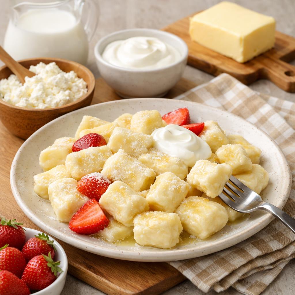 Как сделать ленивые вареники: рецепт для ленивых