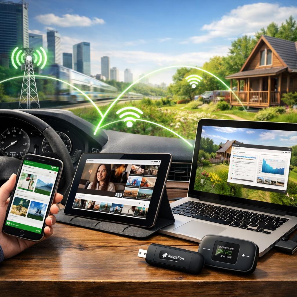 Как подключить безлимитный интернет Мегафон на телефон, планшет, компьютер