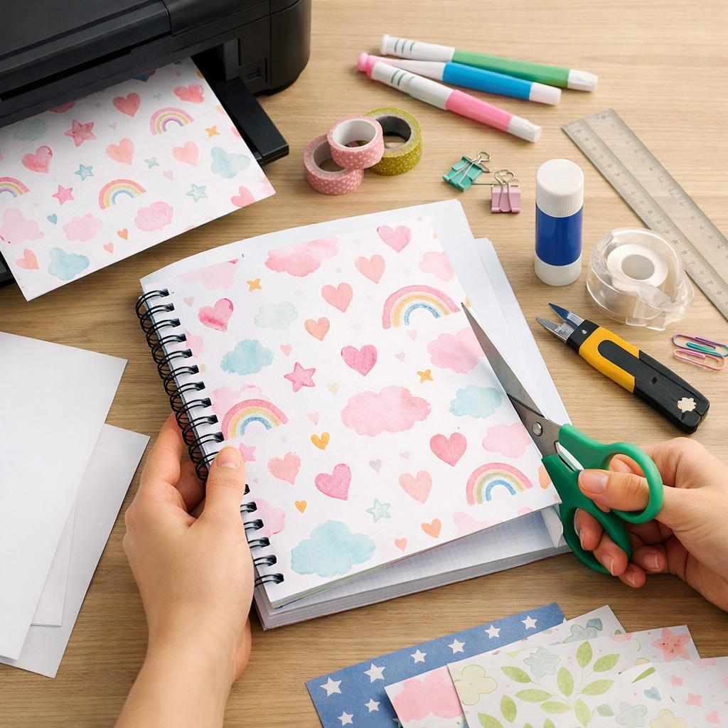 обложка для тетради своими руками