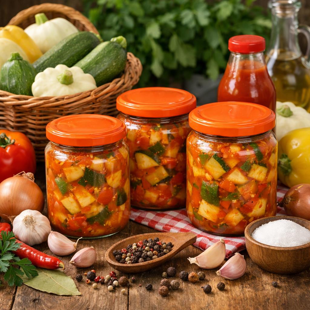 Вкусные кабачки на зиму: &laquo;Анкл Бенс&raquo;