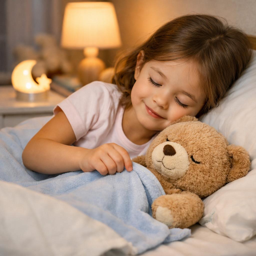 Как уложить спать своего плюшевого мишку