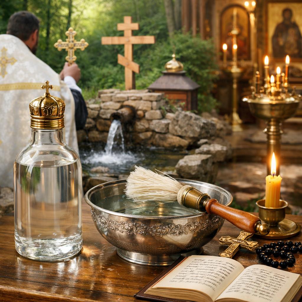 Как правильно использовать святую воду