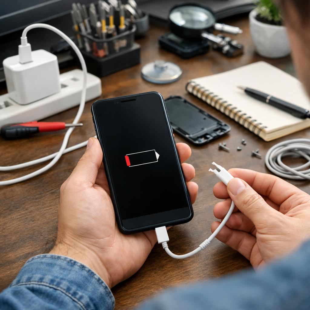 Почему не заряжается телефон?