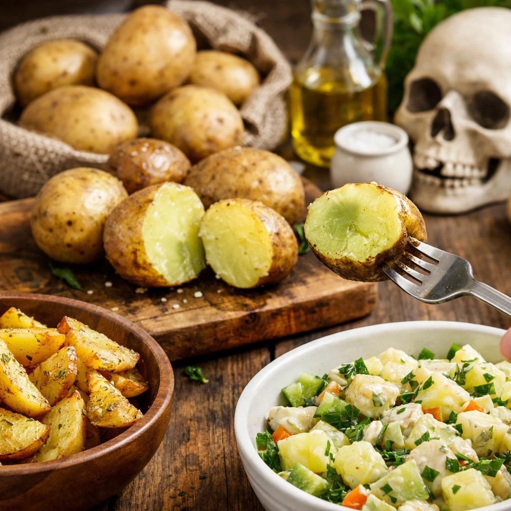 Pochemu gorchit kartofel'