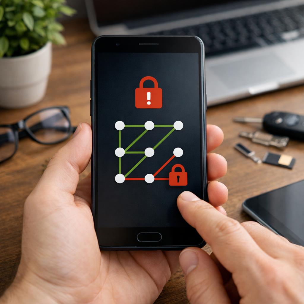 Как разблокировать графический пароль на телефоне