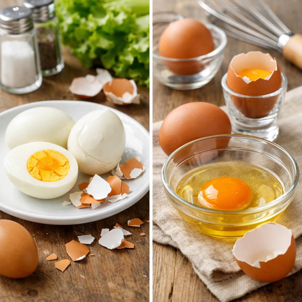 Какие яйца полезнее: вареные или сырые