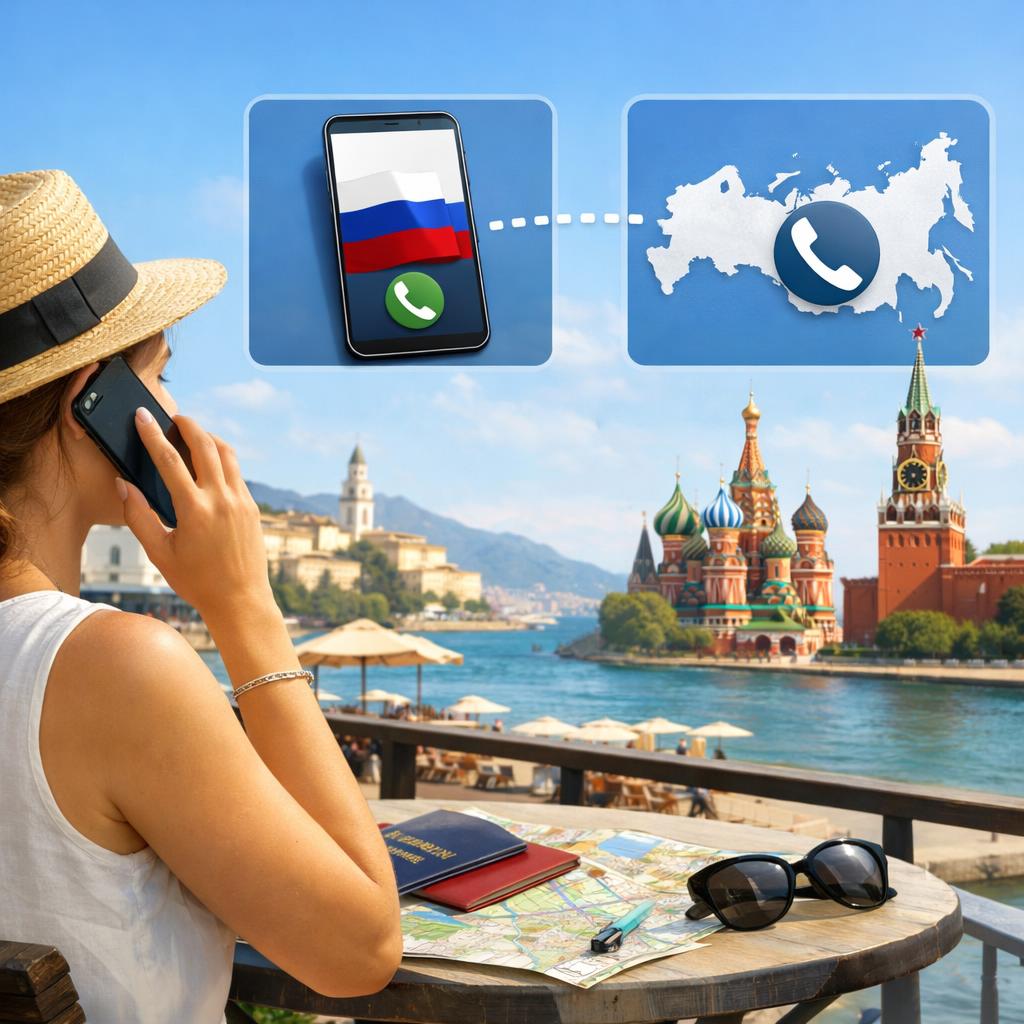 Как позвонить в Россию из-за границы