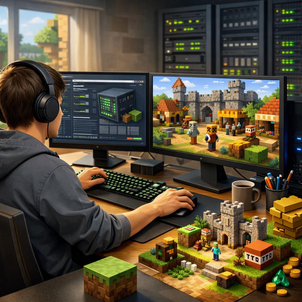 как сделать сервер в Майнкрафте