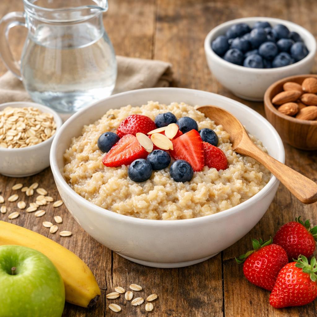 Как приготовить вкусную овсяную кашу на воде Как приготовить вкусную овсяную кашу на воде