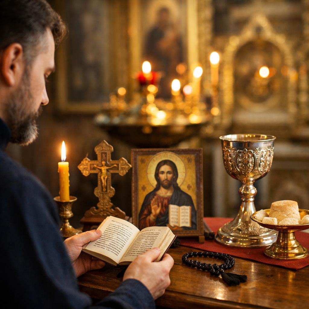 Какие молитвы необходимо вычитывать перед причастием