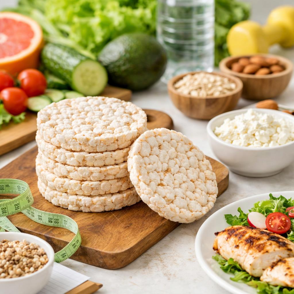 Рисовые лепешки в диетическом питании