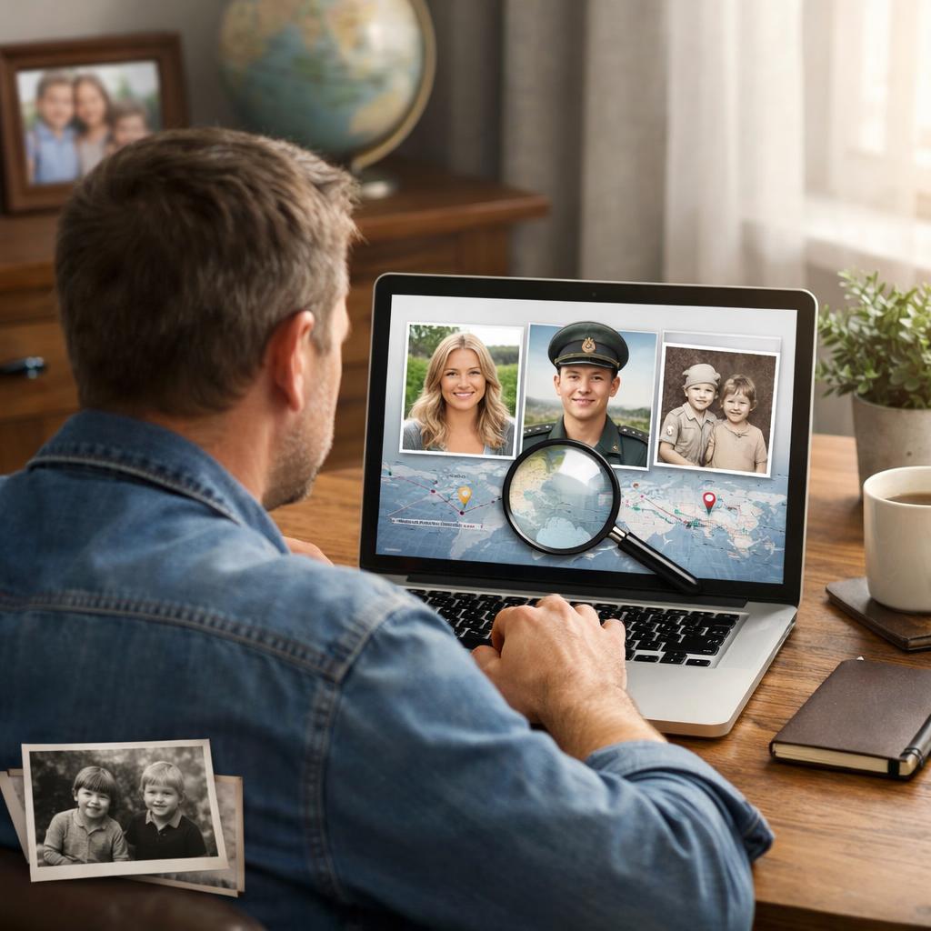 В интернете можно посмотреть, кто вас ищет