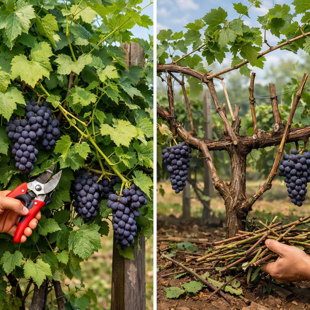 Как правильно обрезать виноград летом и осенью Как правильно обрезать виноград летом и осенью