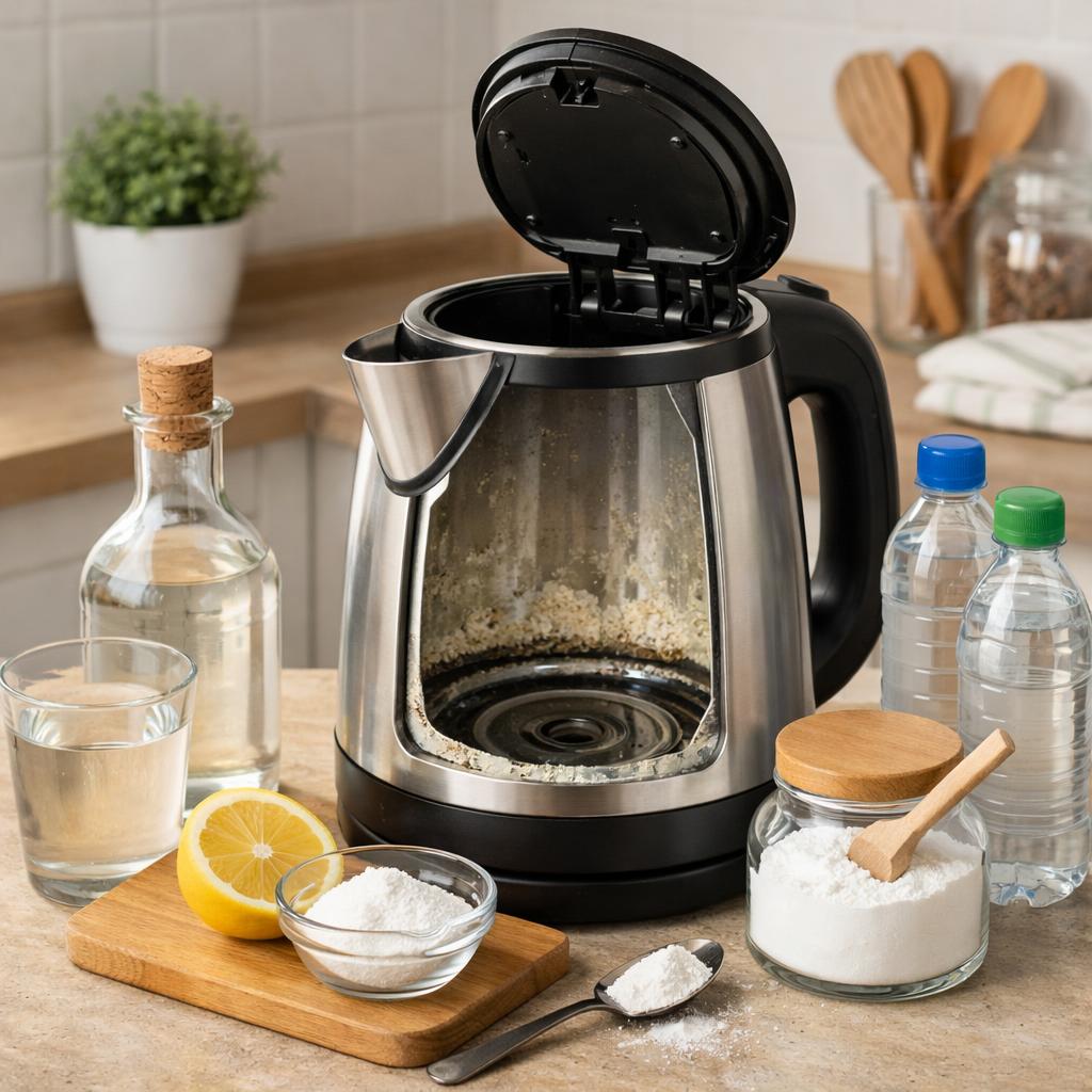 Очистить чайник от накипи можно в домашних условиях